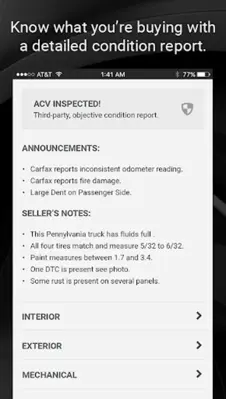 ACV Auctions—The Dependable Wholesale Auto Auction android App screenshot 1