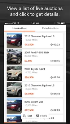 ACV Auctions—The Dependable Wholesale Auto Auction android App screenshot 5